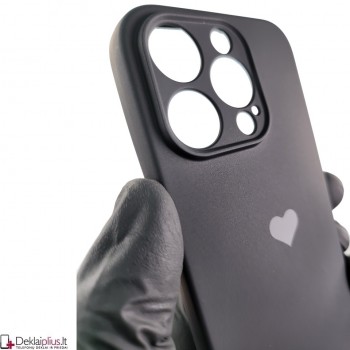 Švelnus silikoninis dėklas - juodas (Apple Iphone 14 Pro) Švelnus silikoninis dėklas - juodas (Apple Iphone 14 Pro)